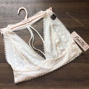Bralette Nanette Lepore Ivory Size M MSRP $30
